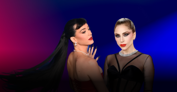 Lady Gaga y Katy Perry en 2024